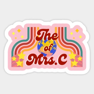 The World of Mrs. C Sticker